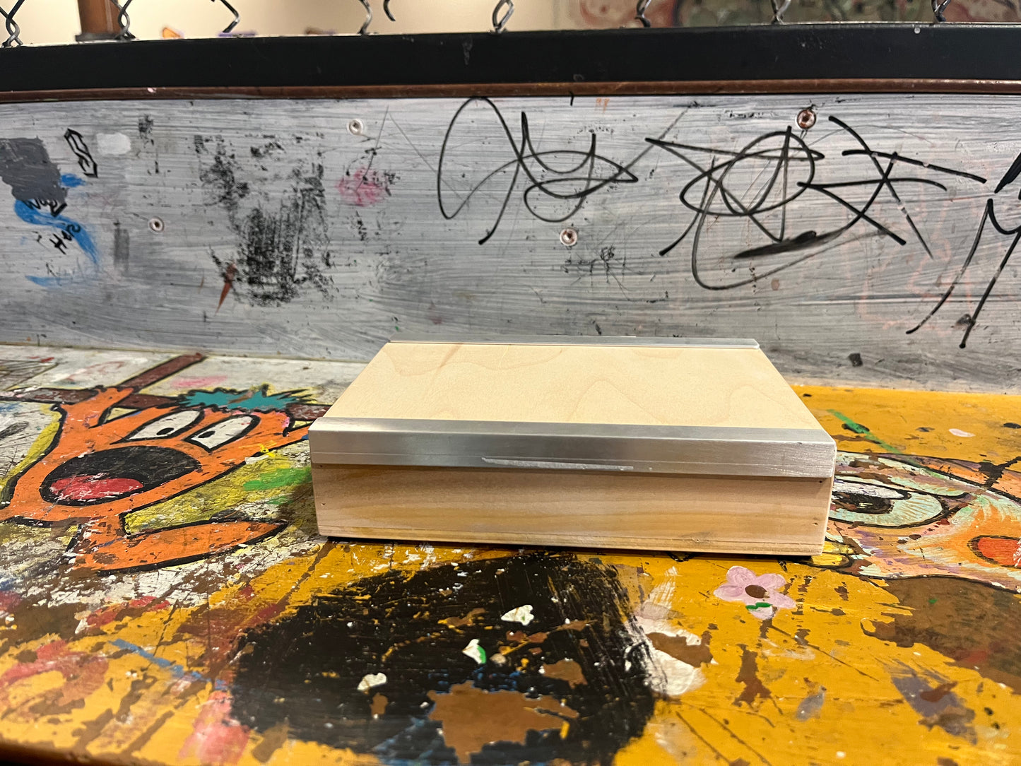 Fingerboard Short Box Wood Grain