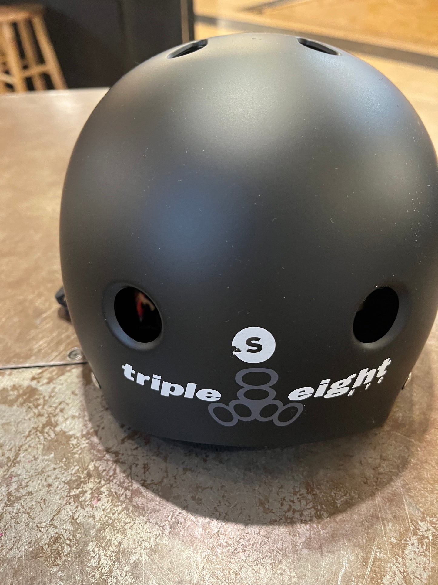 Triple Eight Sweat Saver Small Black Helmet