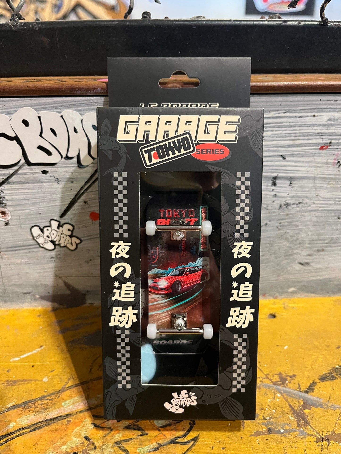 LC BOARDS 98X34 COMPLETE TOKYO DRIFT GRAPHIC FOAM GRIP TAPE