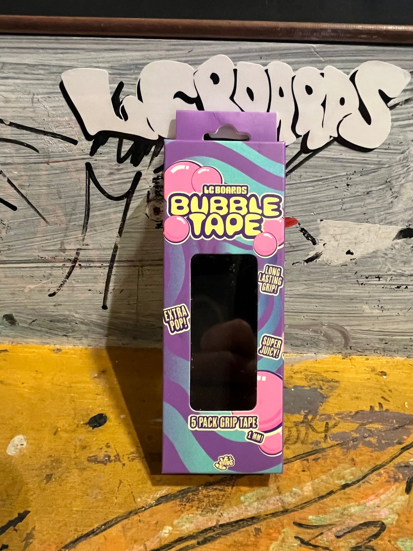 LC BOARDS BUBBLE TAPE 5 PACK GRIPTAPE