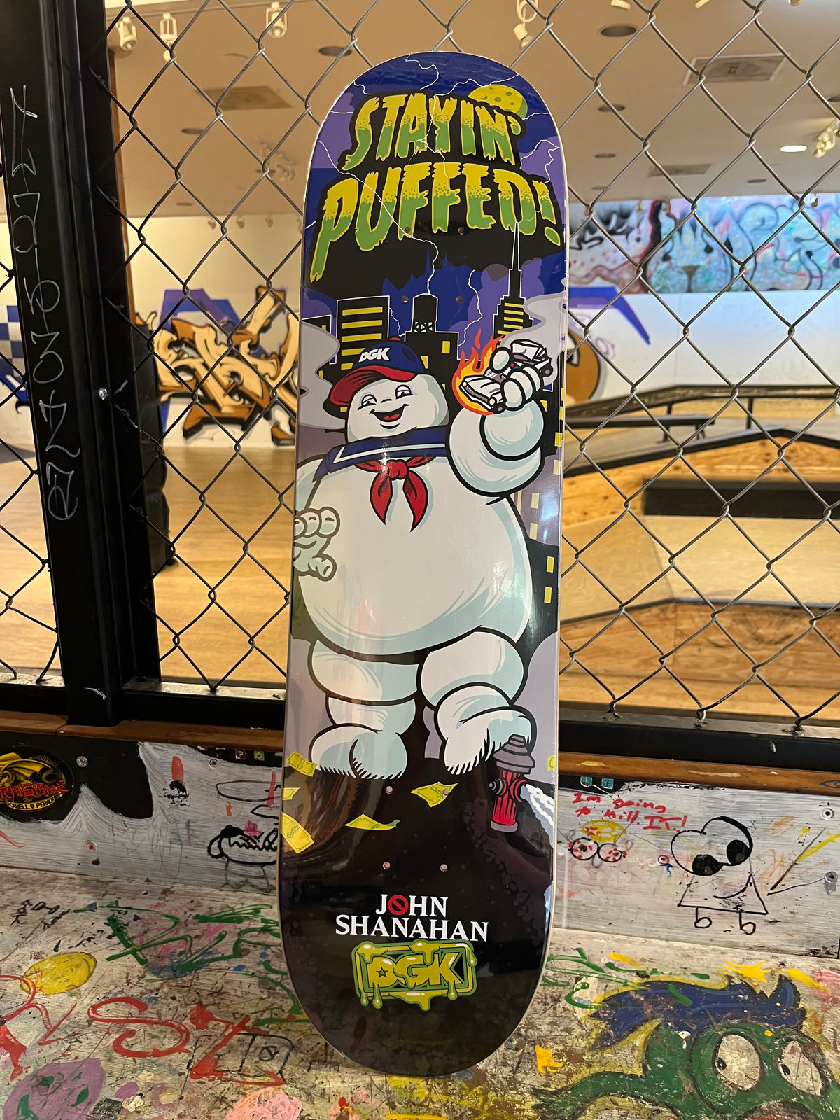 DGK Stay Puffed Shanahan 8.06 Skateboard