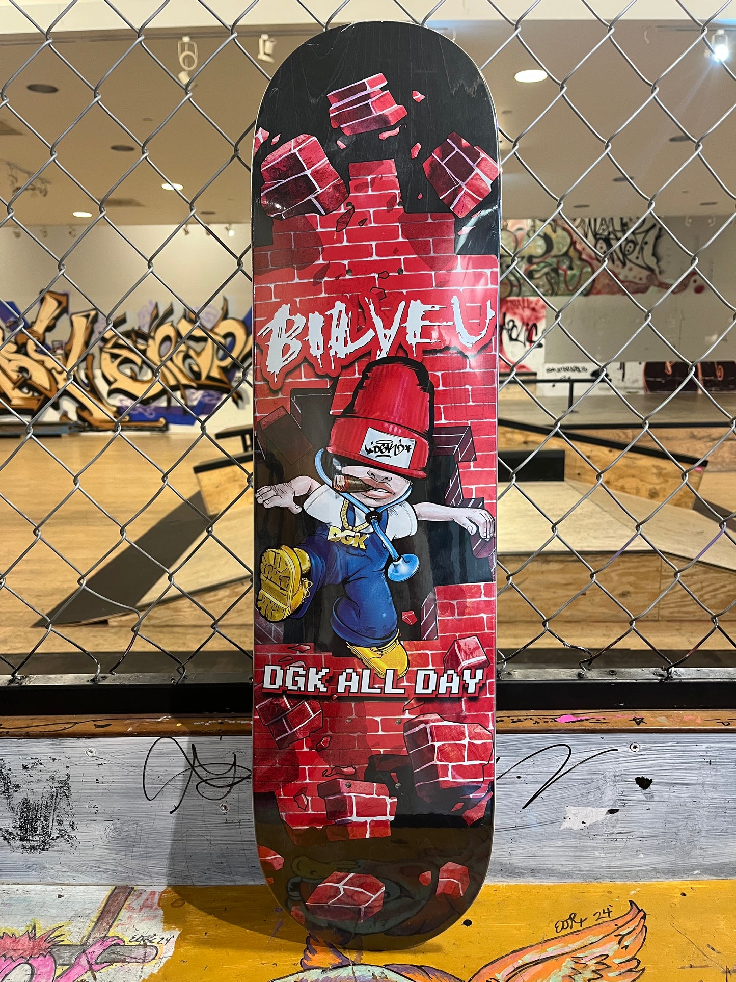 ZERO Blood Skateboard Deck 8.25