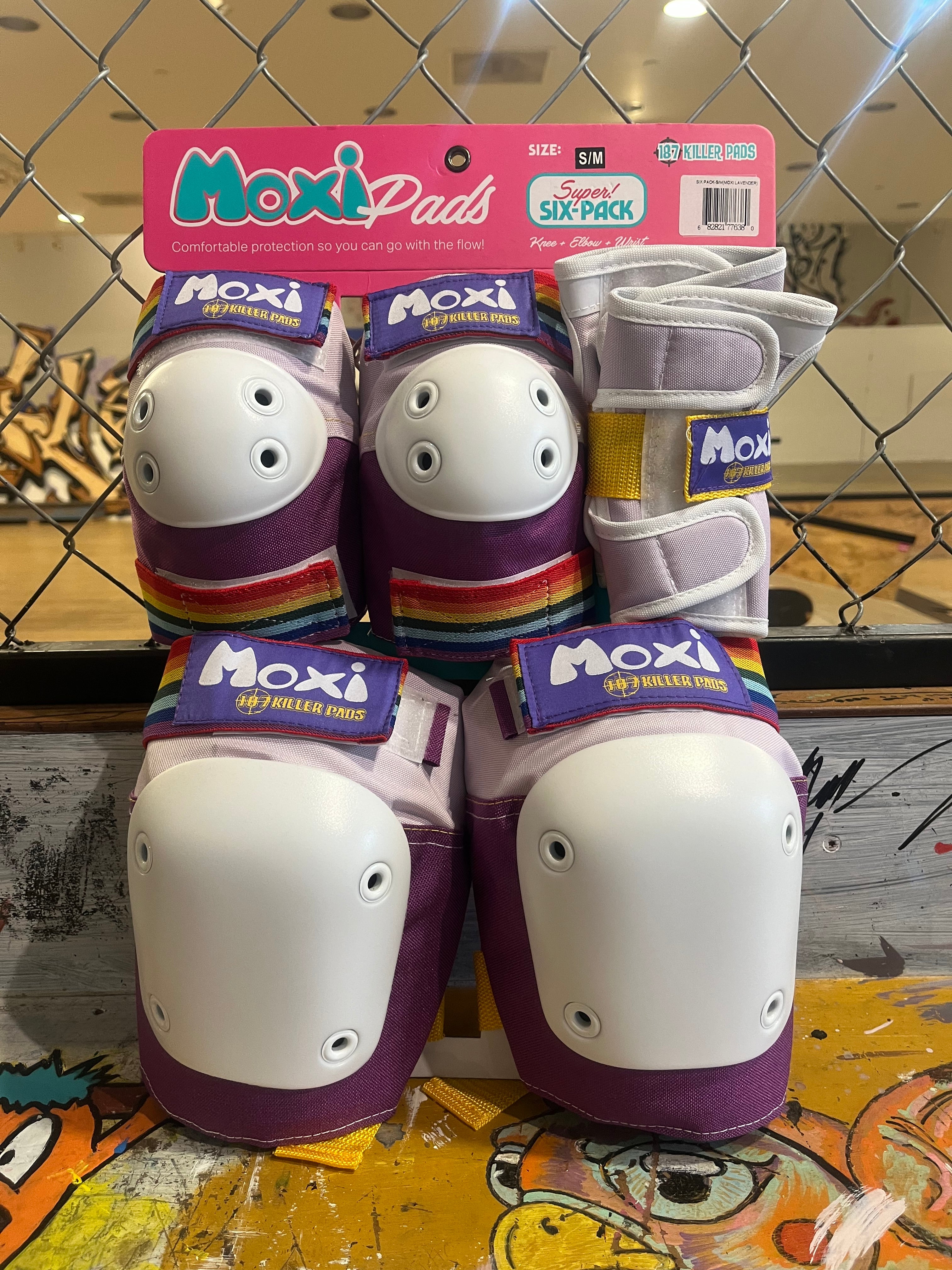 moxi protective gear S/M Moxi By 187 Killer Pads 6 pack