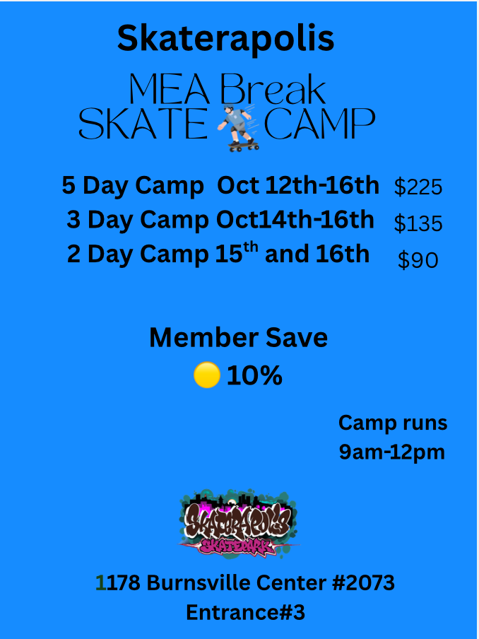 MEA BREAK SKATE CAMP