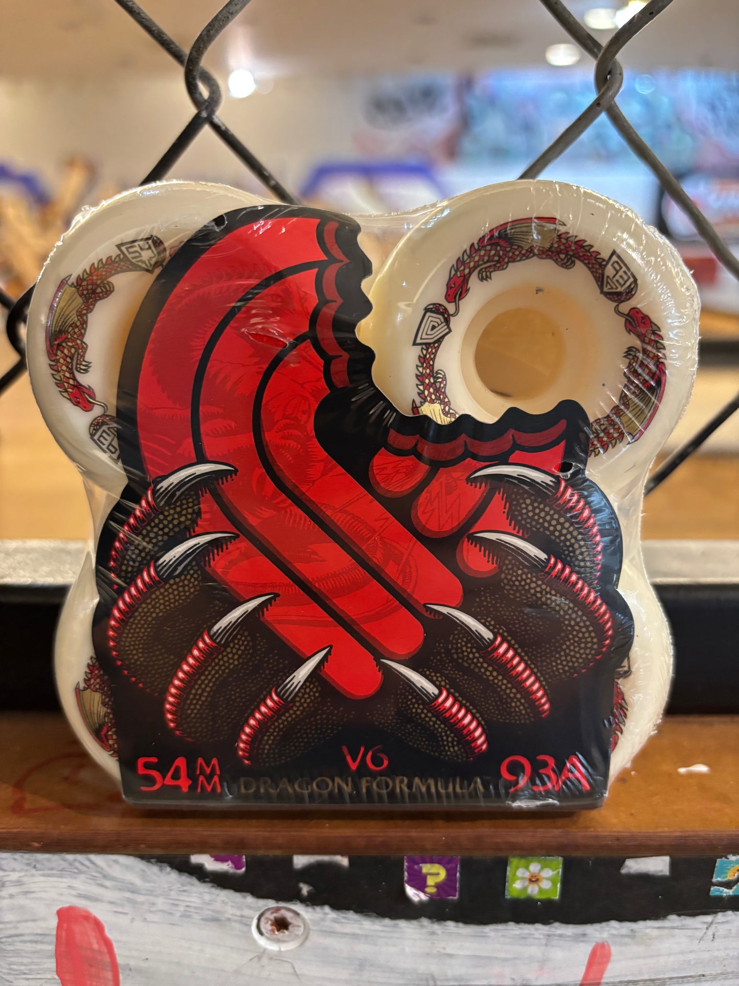 POWELL PERALTA 54MMX34MM 93A DRAGON FORMULA