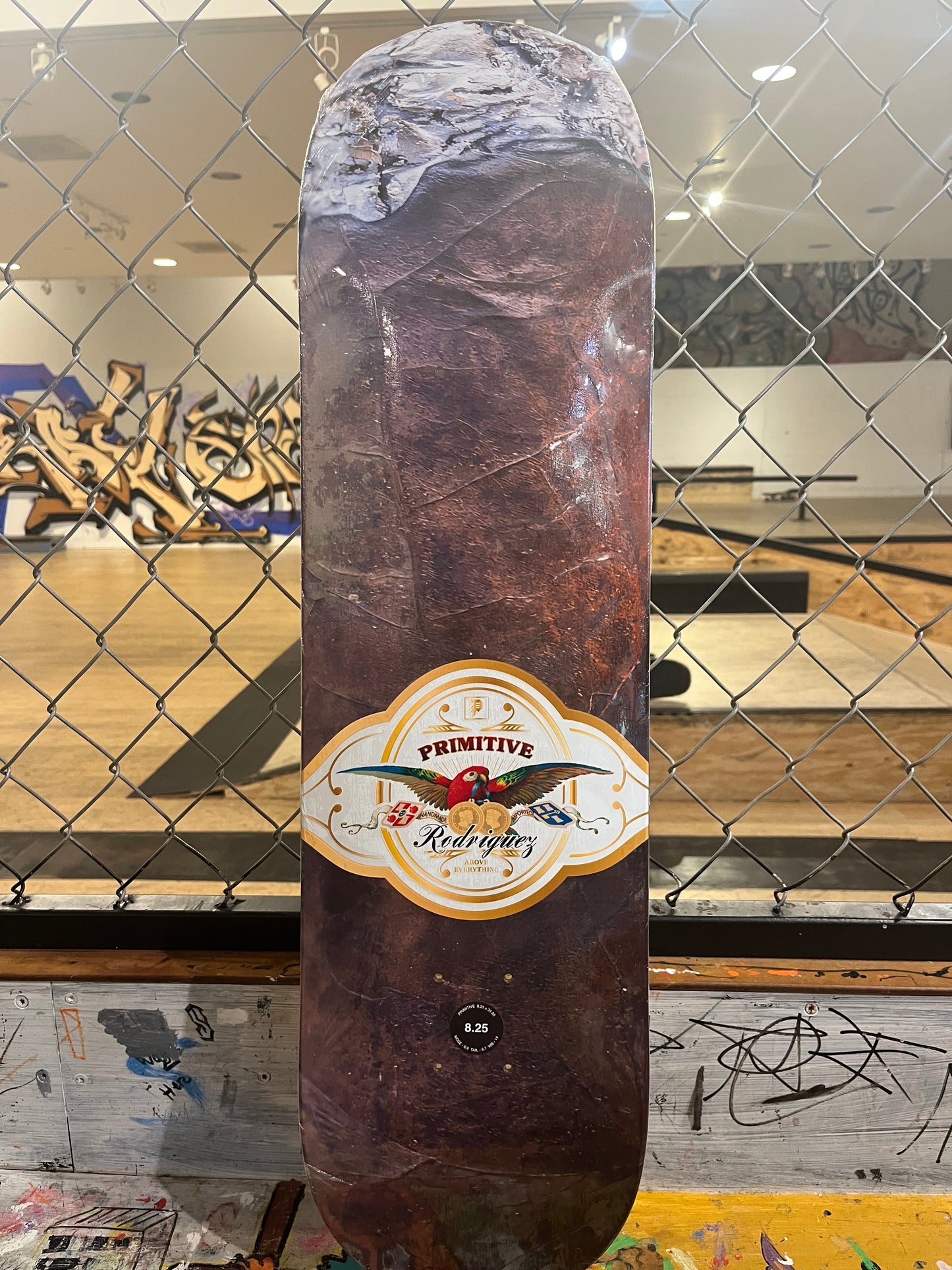 Primitive Skateboarding Paul Rodriguez Lounge Skateboard Deck - 8.25"