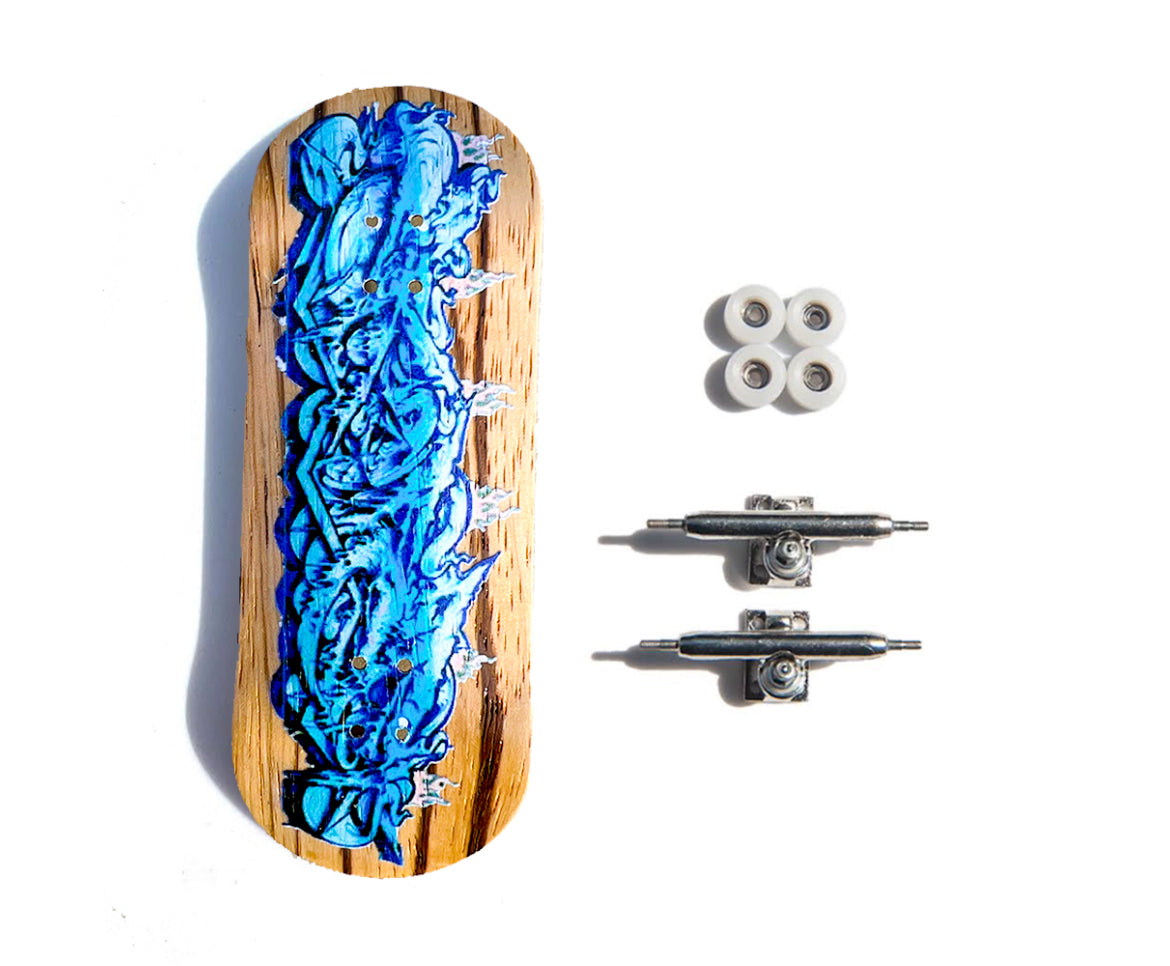 LC BOARDS 98X34 COMPLETE STREET ART SERIES SKOFER GRAPHIC FOAM GRIP TAPE