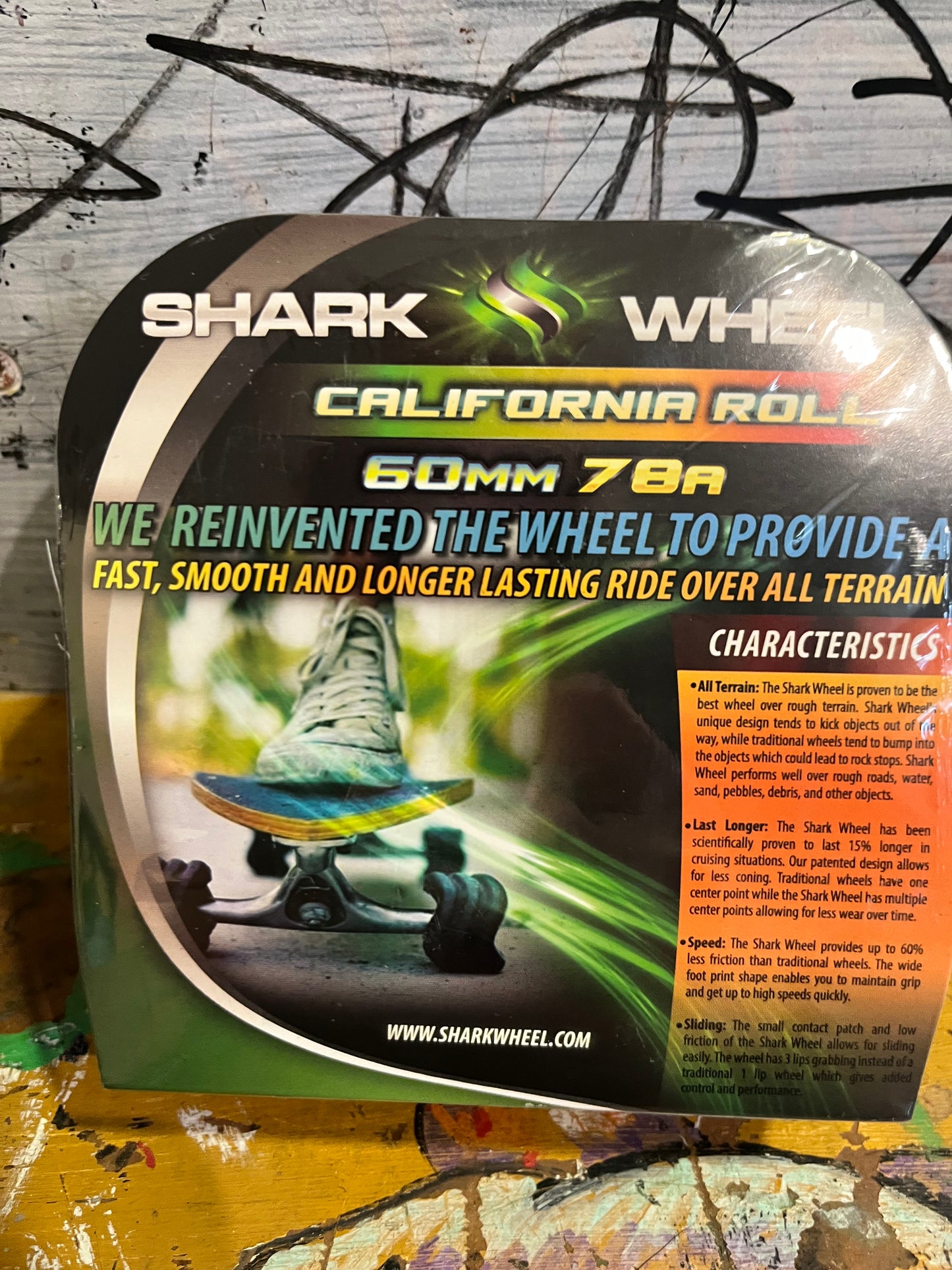 Shark Wheels California Roll 78A 60mm
