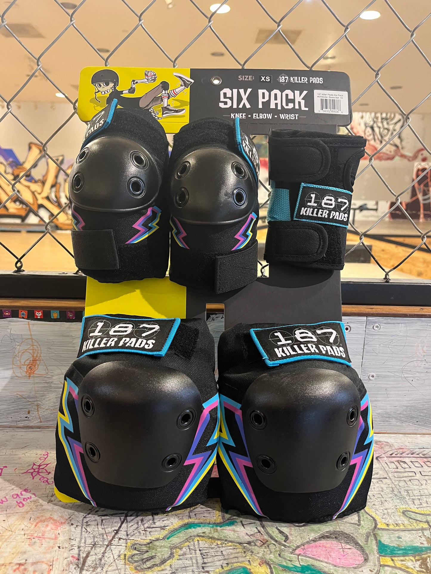 187 KILLER PADS SIX PACK SIZE XS