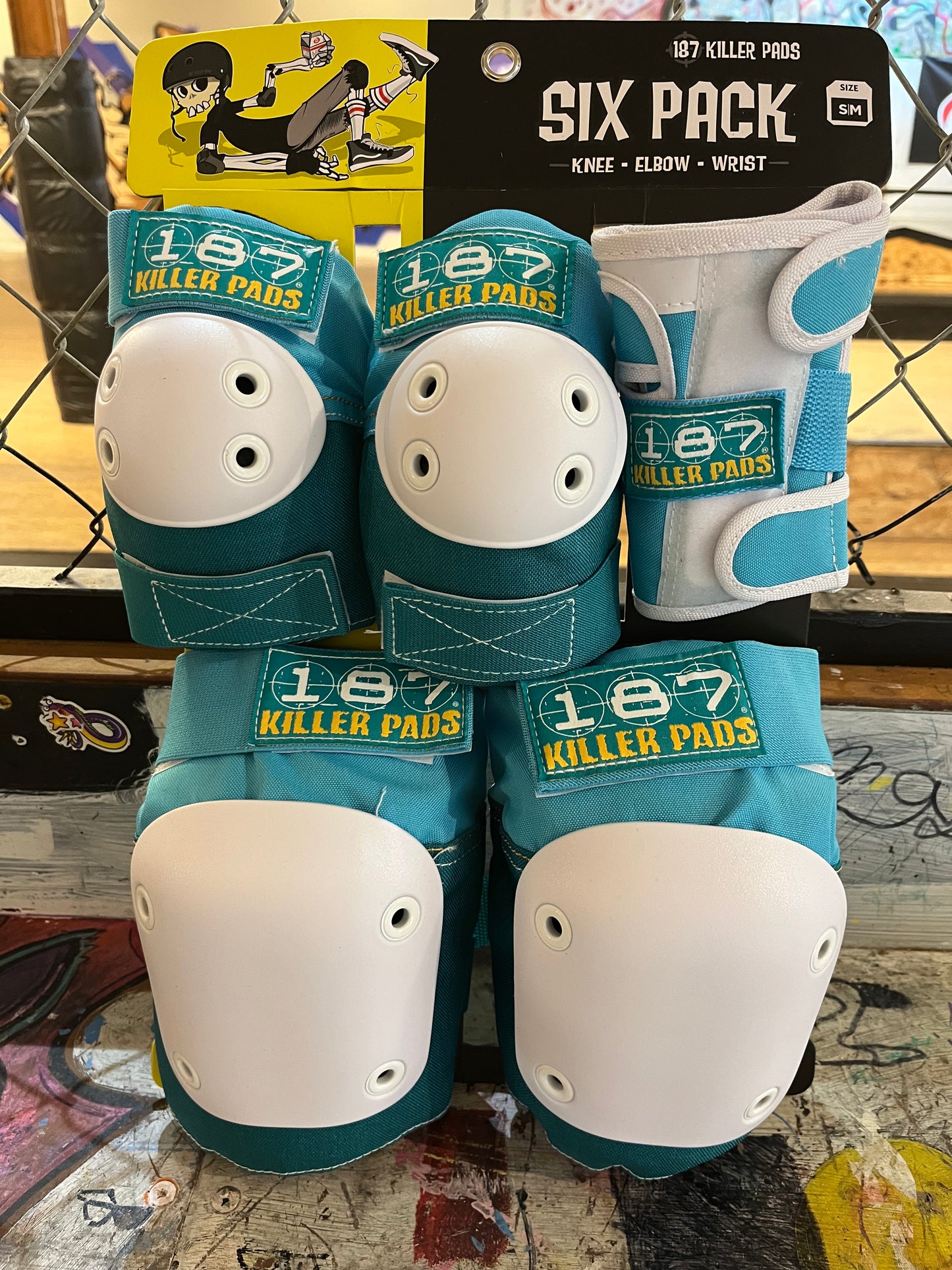 187 Killer Pads Six Pack S/M