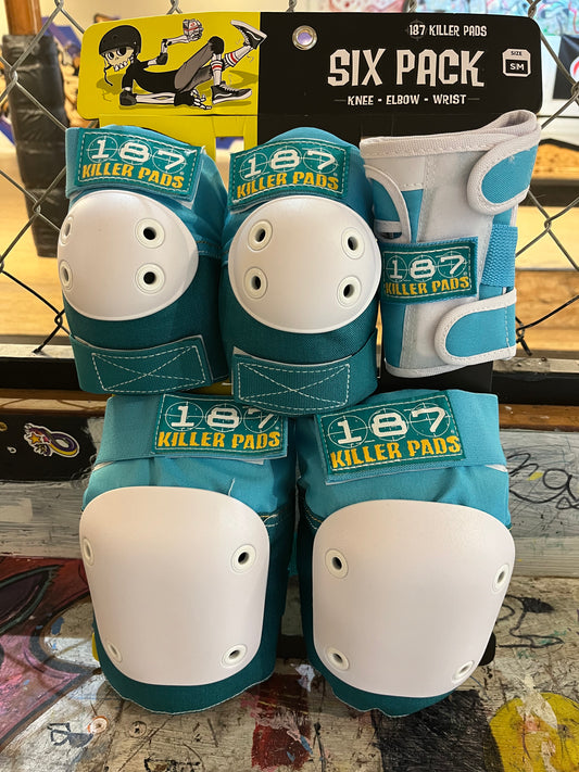 187 Killer Pads Six Pack S/M