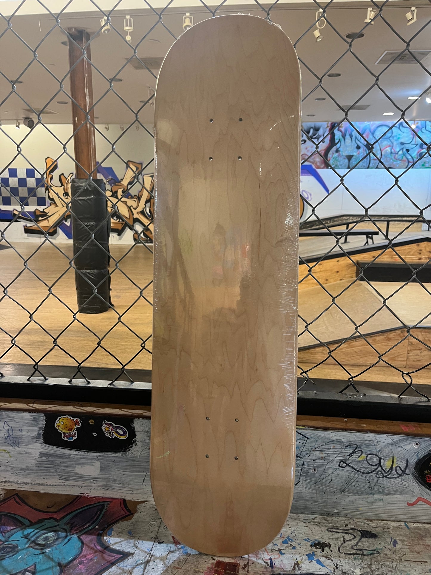 Blank 8.38 Apex Skateboard Deck