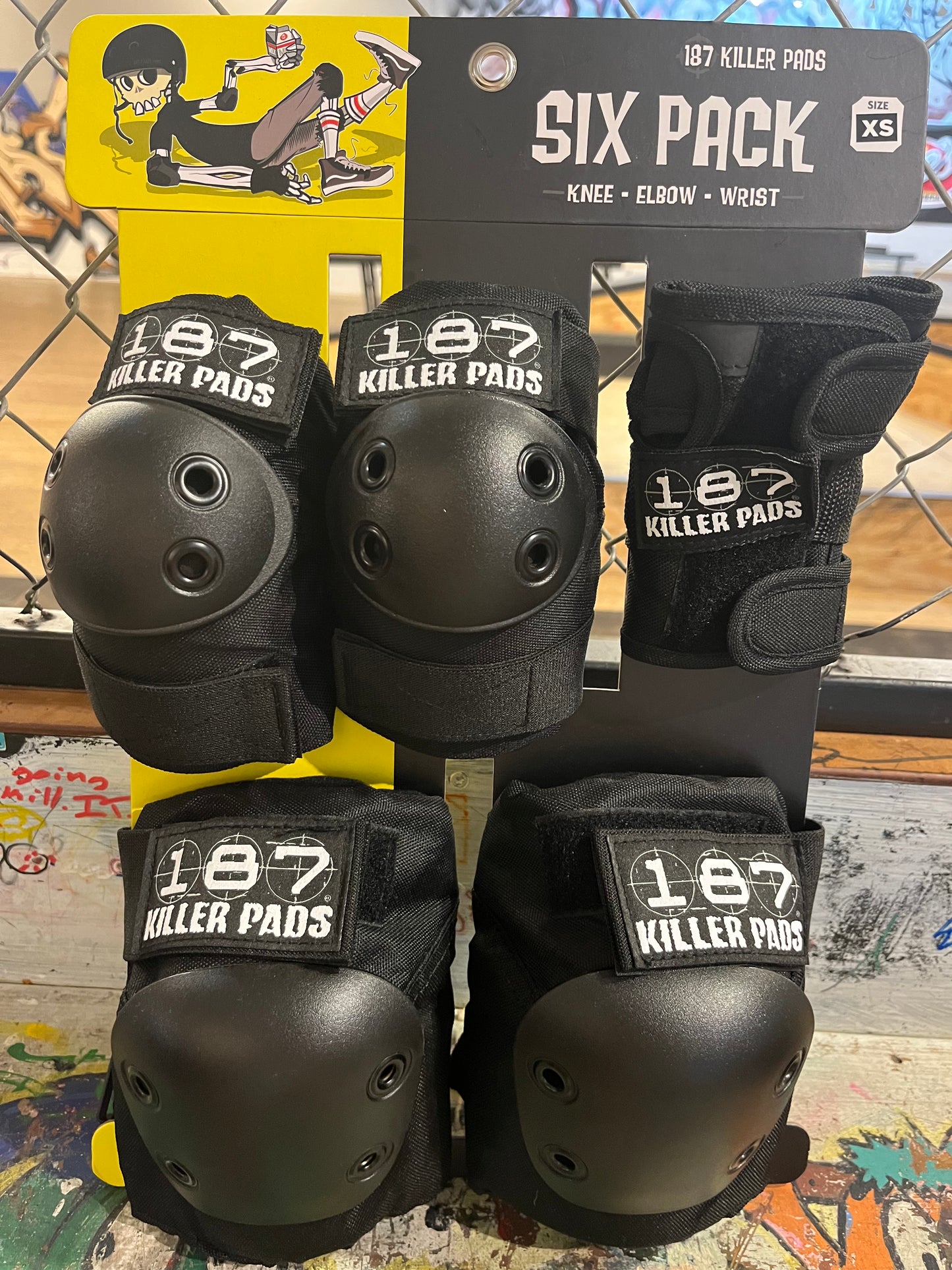 187 Killer Pads Six Pack Pads XS