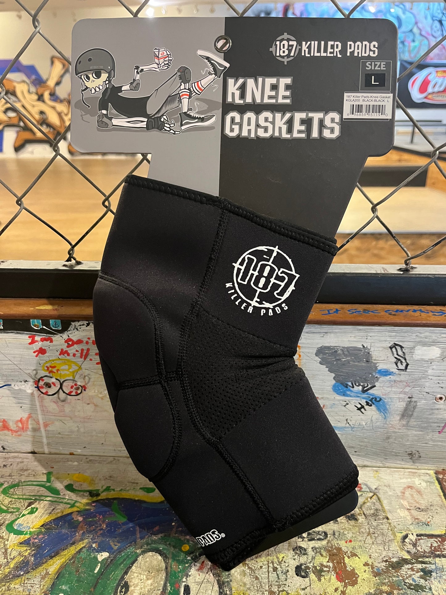 187 Killer Pads Knee Gasket Large