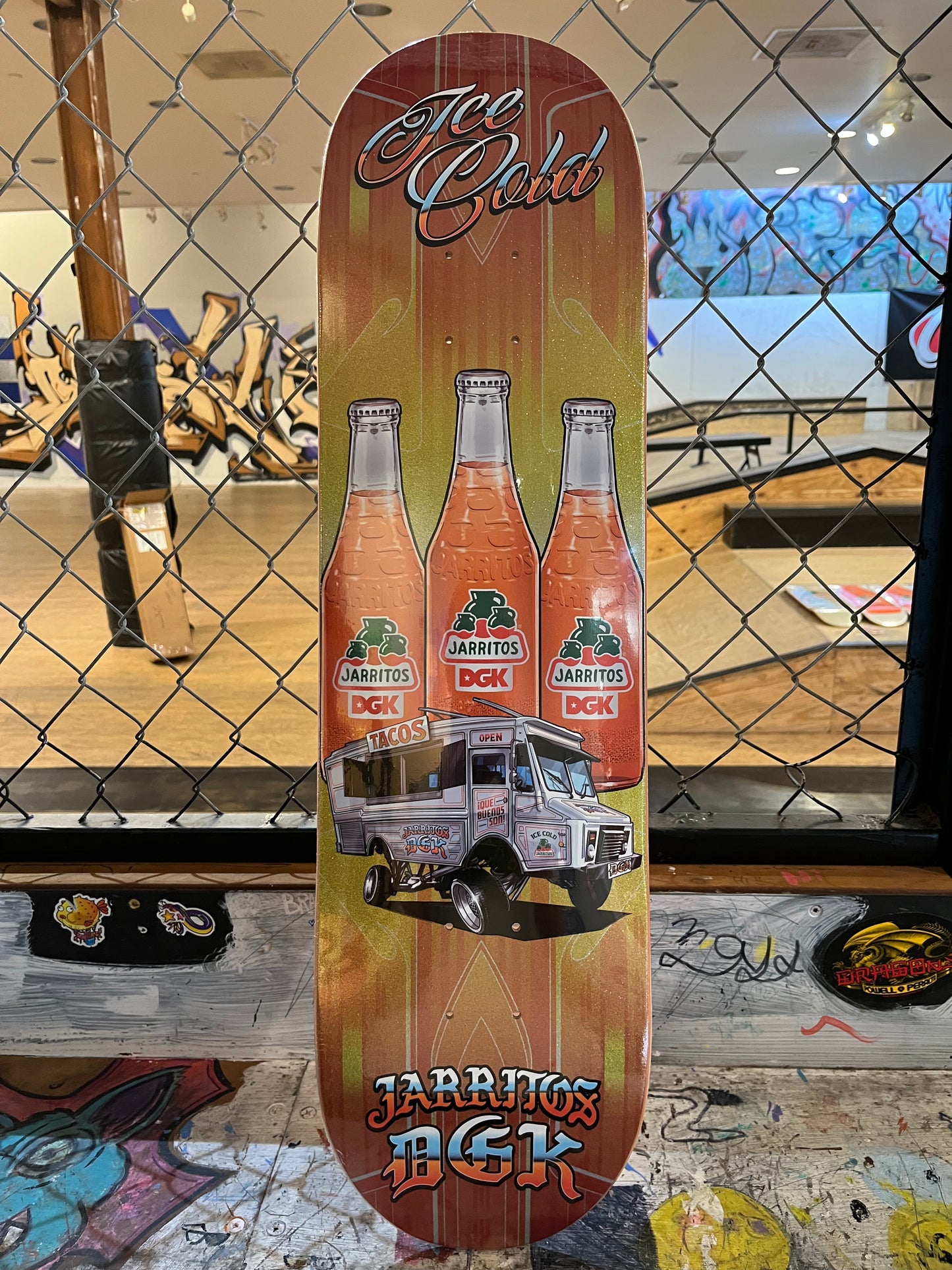 DGK x Jarritos Ice Cold Skateboard Deck SIZE 8.25