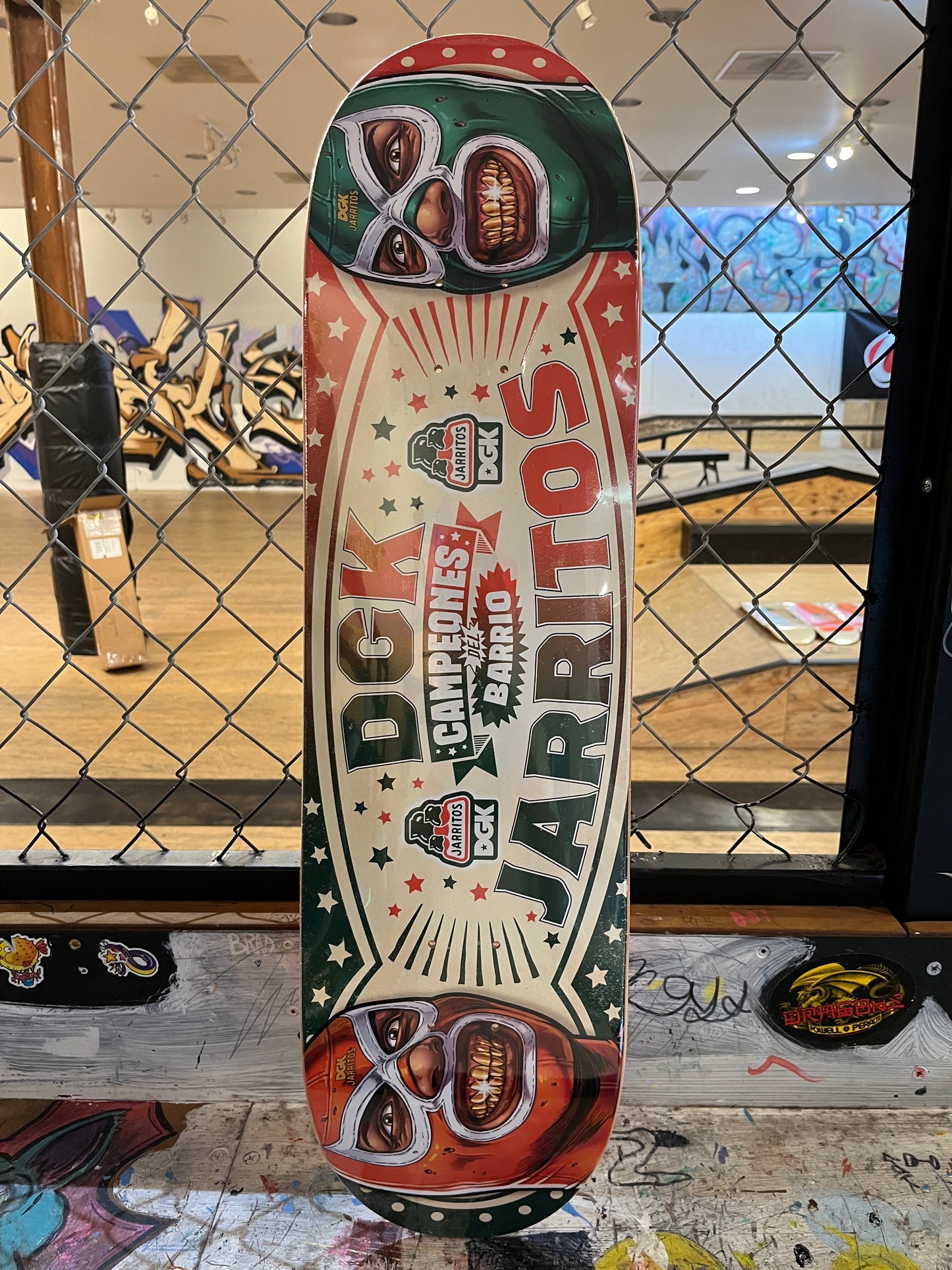 DGK x Jarritos Campeones Skateboard Deck SIZE 8.5